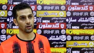 حسین رحمتی، بازیکن مس: اگر کم اشتباه بودیم، می بردیم